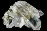 Anatase Crystal and Quartz - Hardangervidda, Norway #111431-1